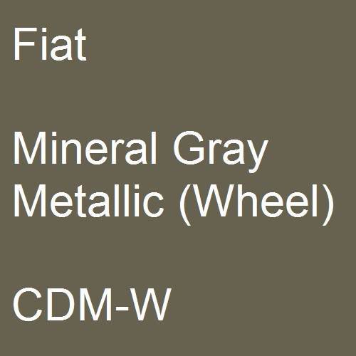 Fiat, Mineral Gray Metallic (Wheel), CDM-W.